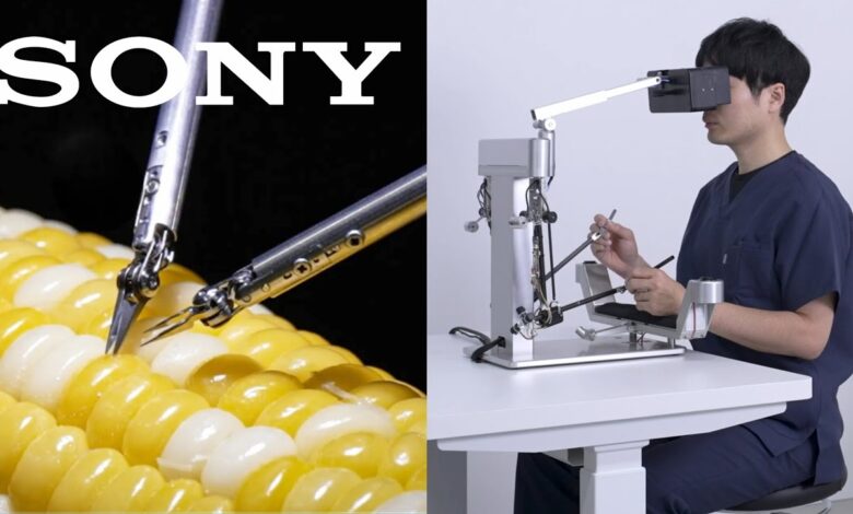 Le NOUVEAU robot d'assistance à la microchirurgie de Sony