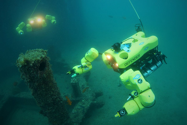 Les défis de la robotique sous-marine.